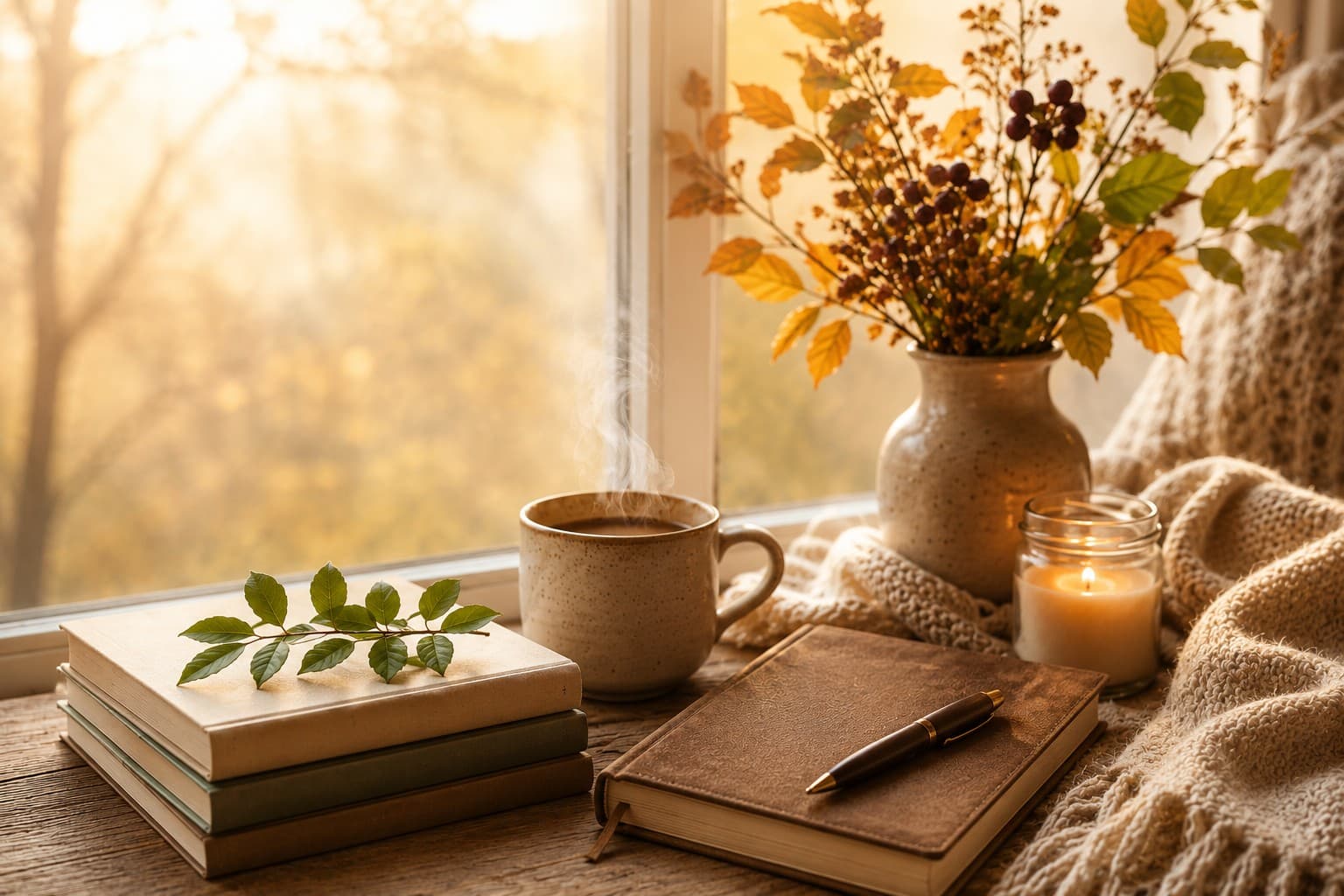 A peaceful natural setting representing whole-body wellness